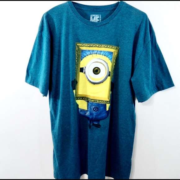 Despicable Me Minion Mens Graphic Tee Green Size L - Picture 3 of 5